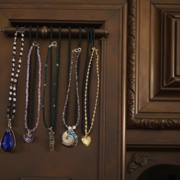 LABOR DAY ULTRA SALE~~~~5 HANDMADE NECKLACES 40$ - Picture 1 of 6